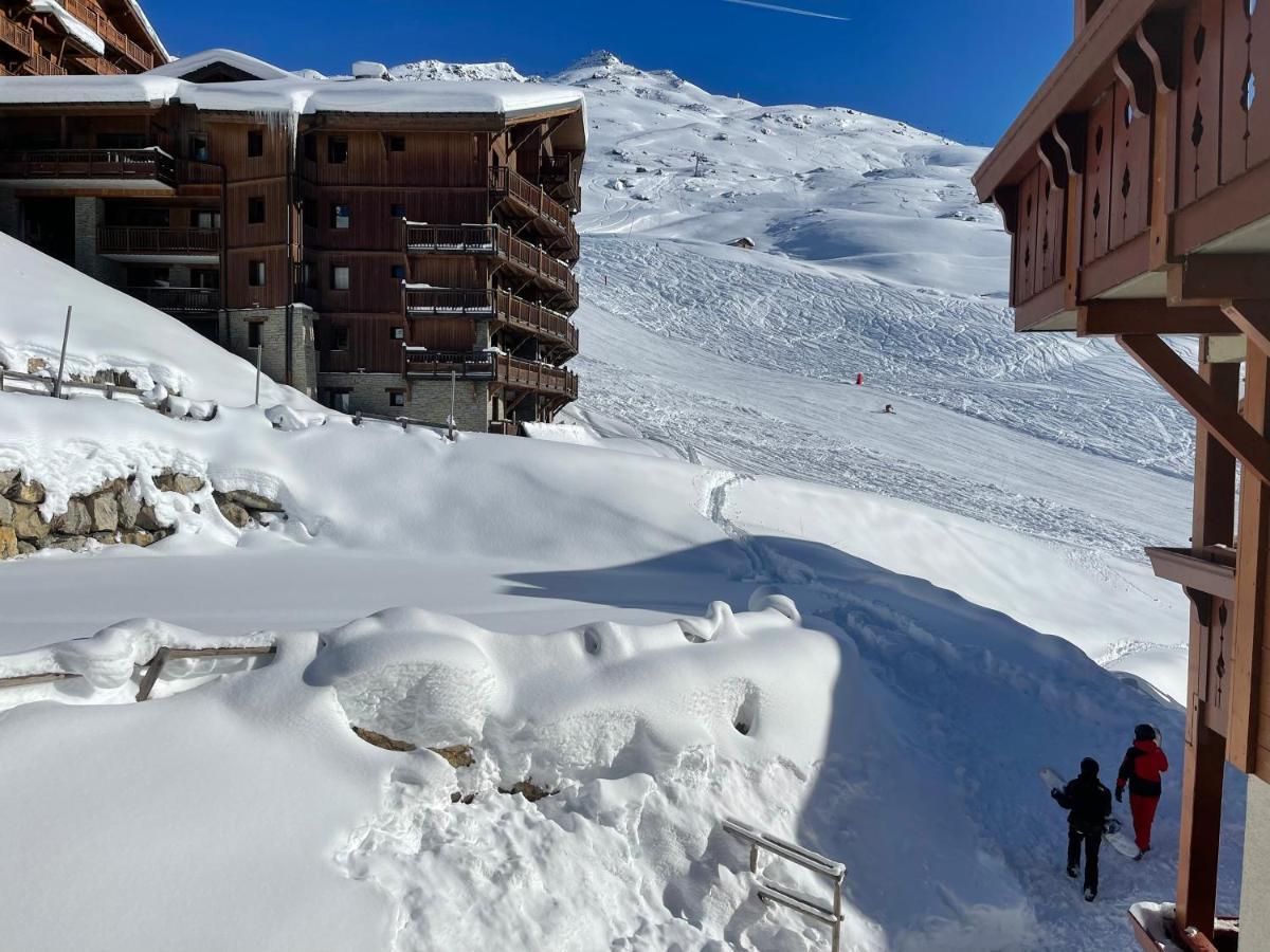 Appartement ski aux pieds dans résidence premium piscine, sauna hamam Saint-Martin-de-Belleville Exterior foto