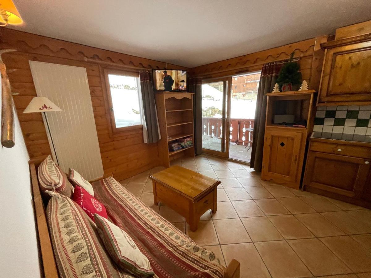 Appartement ski aux pieds dans résidence premium piscine, sauna hamam Saint-Martin-de-Belleville Exterior foto