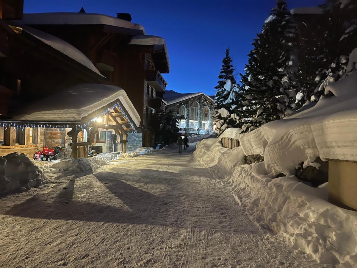 Appartement ski aux pieds dans résidence premium piscine, sauna hamam Saint-Martin-de-Belleville Exterior foto