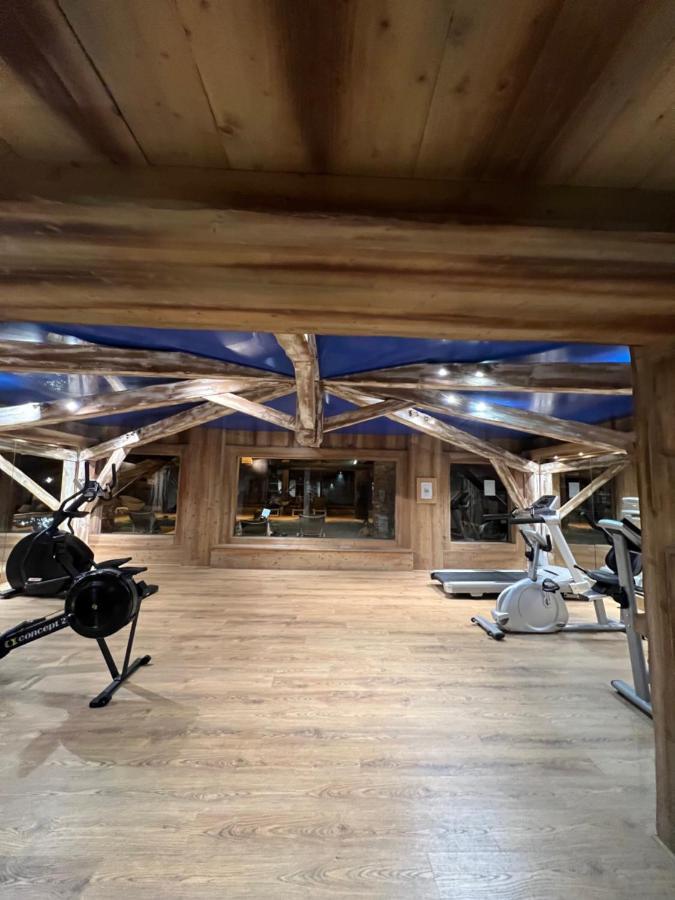 Appartement ski aux pieds dans résidence premium piscine, sauna hamam Saint-Martin-de-Belleville Exterior foto