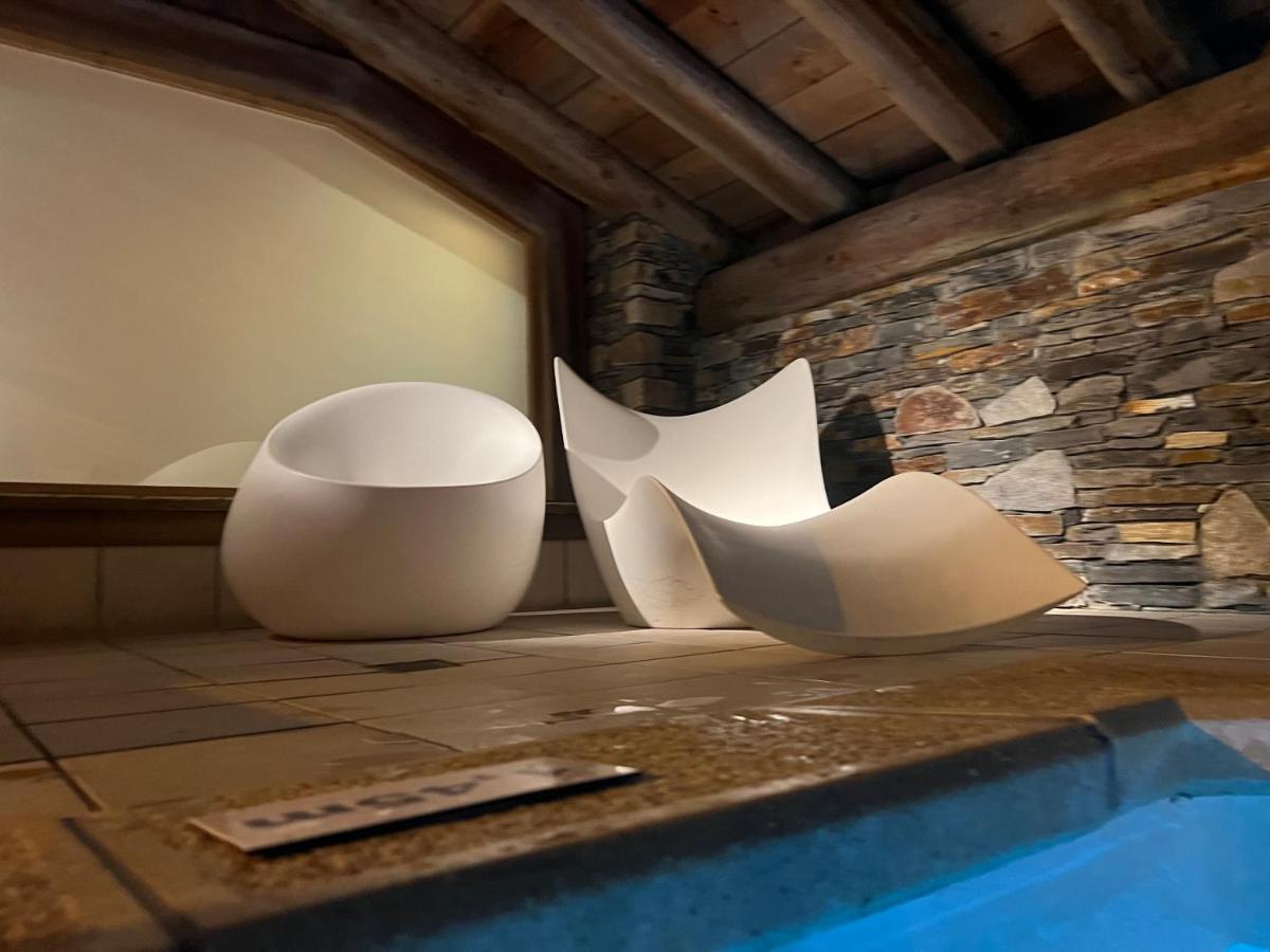 Appartement ski aux pieds dans résidence premium piscine, sauna hamam Saint-Martin-de-Belleville Exterior foto